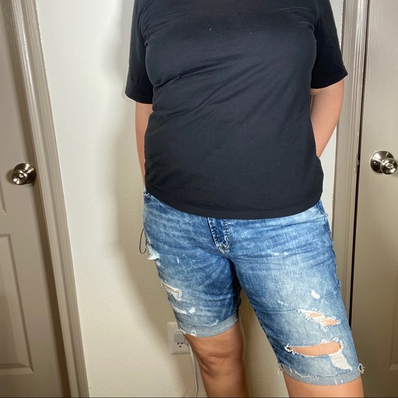34W men’s denim American Eagle cutoff shorts - Picture 6 of 11